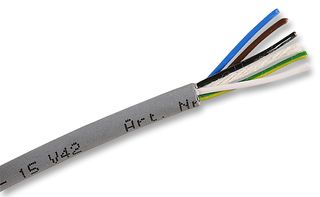 LUTZE 117305 Multicore Cable, SuperFlex Sensor, Unscreened, 4 Core, 0.34 mm², 82 ft, 25 m