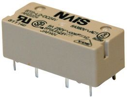 PANASONIC AR2013F General Purpose Relay, ST Series, Power, Non Latching, SPST-NO, SPST-NC, 12 VDC, 8 A