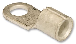 MOLEX 19193-0250 Ring Tongue Terminal, M6, 1/4", 6 AWG, 16 mm², VersaKrimp 19193 Series