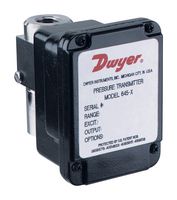 DWYER 645-12 Pressure Transmitter, 0.25% Accuracy, 2.5 psi
