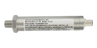 DWYER IS626-11-GH-P1-E1-S1 Pressure Transmitter, Intrinsically Safe, 150 psi