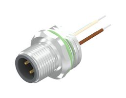 AMPHENOL CONEC 43-01009 Sensor Cable, A Coded, M12 Plug, Free End, 4 Positions, 500 mm, 19.7 "