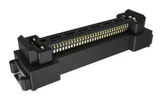 AMPHENOL COMMUNICATIONS SOLUTIONS 10168779-3260000LF Mezzanine Connector, 2Pwr + 60Sig, Receptacle, 62 Contacts, Surface Mount Straight, Copper Alloy