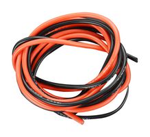 DFROBOT FIT0584 Wire, Silicone, Red, Black, 16 AWG, 3.28 ft