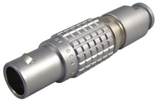 LEMO FGG.1B.305.CLAD62Z Circular Connector, Standard Circular Connector, 1B Series, Cable Mount Plug, 5 Contacts
