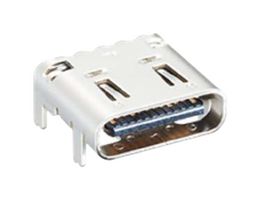 HIROSE / HRS CX90B2-24P1 USB Connector, USB Type C, USB 3.2, Receptacle, 24 Ways, Surface Mount, Right Angle