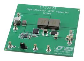 ANALOG DEVICES DC1341B Demonstration Board, LT3757AEDD#PBF, Boost / Flyback / Inverting / SEPIC Controller