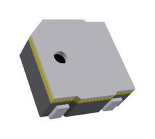 PUI AUDIO SMT-0540-T-9-R Transducer, Buzzer, 4 kHz, 100 mA, 2 V to 5 V, 80 dBA, Surface Mount