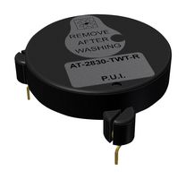 PUI AUDIO AT-2830-TWT-R Transducer, 93 dBA, 3 kHz, Through Hole, External, 0.02 µF