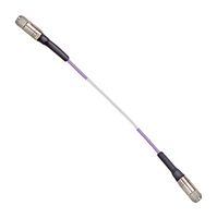 MOLEX 73239-0550 RF / Coaxial Cable Assembly, Low Loss, 12 ", 304.8 mm, MX 601, 1.0mm, 1 mm Straight Plug, 50 ohm