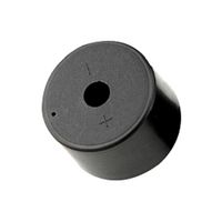 PUI AUDIO AI-3035-TT-12V-R Transducer, Continuous, 110 dBA, 3.5 kHz, Through Hole, Internal