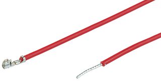 MOLEX 219675-2112 Cable Assembly, 30AWG, Pre-Crimped Lead OneBlade Socket to Free End, 5.9 ", 150 mm, 219675 Series