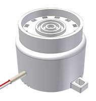 PUI AUDIO AW-10FW Siren, 9 VDC to 28 VDC, Acrylonitrile Butadiene Styrene, White, Flange