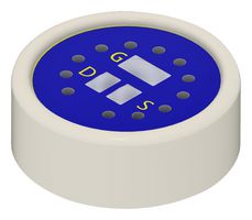 PUI AUDIO AUM-5241L-HD Microphone, Omnidirectional, 20 Hz to 20 kHz, 1 VDC to 10 VDC, 3.3 kohm, -41 dB, 500 µA