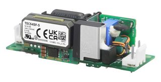 COSEL TECS45F-12 AC/DC Open Frame Power Supply (PSU), ITE, 1 Output, 45.6 W, 85V AC to 264V AC, Fixed