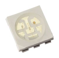 QT BRIGHTEK QBLP679E-IGK LED, InGaN, True Green, SMD, PLCC-6, 60 mA, 3.3 V, 525 nm