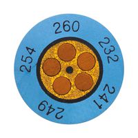 TESTO 0646 0073 Test Accessory, 88/93/99/104/110 °C, Temperature Indicator, Thermometers