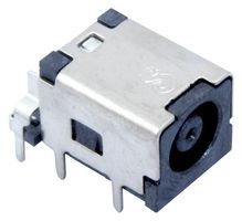 MULTICOMP PRO MP014751 DC Power Connector, Jack, 5 A, 0.7 mm, PCB Mount, Through Hole Right Angle