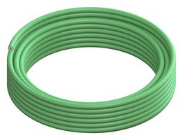 CAL TEST ELECTRONICS CT2799A-5-10 Wire, Silicone, Green, 18 AWG, 195 x 0.07mm, 10 m
