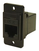 MULTICOMP PRO MP-CP30720MB440 In-Line Adapter, Cat5e, Black Metal Frame, Adapter, In-Line, RJ45, RJ45