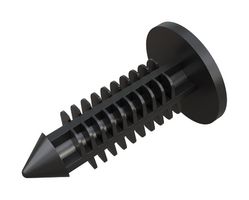 TR FASTENINGS RP0000383369 Expansion Rivet, Nylon 6.6 (Polyamide 6.6), 16.2mm OAL, 5mm Mounting Hole Dia