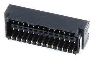MOLEX 2202051871 Pin Header, Wire-to-Board, 2 mm, 2 Rows, 18 Contacts, Surface Mount Right Angle