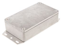 HAMMOND 1550Z106F Metal Enclosure, w/ Flange, Instrument, Diecast Aluminium, 115 mm, 65 mm, 30 mm, IP66, IP67, IP68
