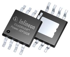 INFINEON 2EP101RXTMA1 Gate Driver, EiceDRIVER, 2 Channels, Isolated, Full Bridge, GaN HEMT, IGBT, SiC MOSFET, 8 Pins