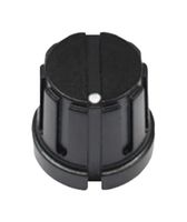 VISHAY ACCKPS1515NDT6 Knob, Skirted Shaft, 6 mm, ABS (Acrylonitrile Butadiene Styrene)