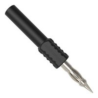 SCHUTZINGER 99023193 Test Accessory, 60VDC, 32A, Black, Safety Test Probe Tip, 4mm Test Leads
