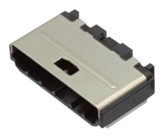 JST / JAPAN SOLDERLESS TERMINALS SM06B-ULHK-1TA1-ETB (HF) Automotive Connector, Black, ULH Series, Straight Plug, 6 Contacts, PCB Pin, Nylon (Polyamide) Body