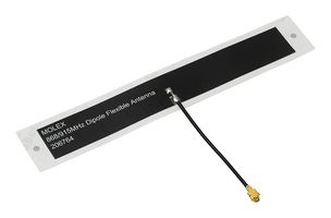 MOLEX 206764-0050 RF Antenna, 902 to 928MHz, ISM / Lora / LPWAN / Sigfox / Neul / Z-Wave, Zigbee, 1.3dBi, 50 ohm, 2W