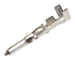 MOLEX 39-00-0278 Contact, Standard .062" 1560 Series, Pin, Crimp, 18 AWG, Tin Plated Contacts