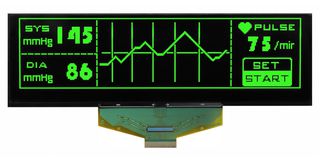 MIDAS DISPLAYS MCOT256064CY-GM