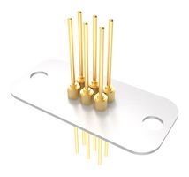 MOLEX 73286-0070 Feedthrough Capacitor, 2 Rows, 6Pins, 10 pF, 100 VDC, 5 A, Axial Leaded, Through Hole