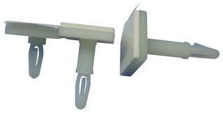 MULTICOMP PRO MP-LCBSBM-5-01A-RT Push Spacer, Lock-In Support, Adhesive Base, Nylon, 12.7mm Width, 7.9mm Height