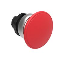 LOVATO LPCB6144 Switch Actuator, 40mm, Spring Return, Lovato PLatinum Series 22mm Mushroom Head Emergency Switches
