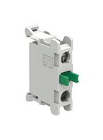 LOVATO LPXCB10 Contact Block, SPST-NO, Screw, 1 Pole, 6 A, 240 V, Lovato PLatinum LPZ Series Control Stations