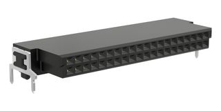 HARWIN M55-6154042R PCB Receptacle, Board-to-Board, 1.27 mm, 2 Rows, 40 Contacts, Surface Mount Right Angle