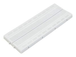 DFROBOT FIT0009 Breadboard, Solderless, 66.04 mm Width x 170.2 mm Length, 600 Tie Points, 2 Bus Strips