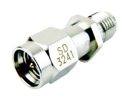 FAIRVIEW MICROWAVE SD3241 RF / Coaxial Connector, SMA Coaxial, Straight Plug, Screw, 50 ohm, Brass, Beryllium Copper