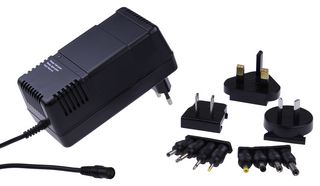 ANSMANN 2019-3028 Plug-In Charger, NiCd, NiMH, 4.2 to 14VDC Supply, 3 to 10 Cells, 500mA Current, IP20