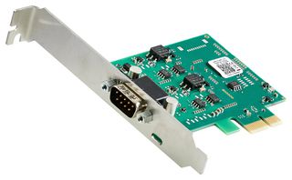 KVASER 01432-9 Gateway, CAN, PCI Express, 2Channel, 20kbps to 1Mbps, 1W, -40°C to 85°C