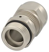 TE CONNECTIVITY - AMP 2490540-8 Enclosure Accessory, IP66, IP67, Ventilation Cable Gland, 50 l/h, Enclosures, Brass, M20x1.5, 8 mm