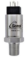 GEMS SENSORS 3510B0001A01B000 Pressure Transmitter, Absolute, Male Thread, 0 bar, 1 bar, G1/4A, DIN Connector