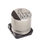 NICHICON GYA1H101MCQADNGS Hybrid Aluminium Electrolytic Capacitor, 100 µF, ± 20%, 50 V, Radial Can - SMD, 0.028 ohm