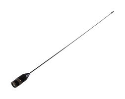 L-COM LCANRBD1075 Whip Antenna, 144MHz to 148MHz, 420MHz to 450MHz, Dual Band, Vertical, 2.5dBi, 3.5dBi, BNC Connector