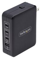 STARTECH 3114GCU-WALL-CHARGER AC/DC Power Supply, 140W USB-C Wall Charger, 3x USB-C/1x USB-A, PD 3.1 Portable GaN Power Adapter