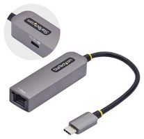 STARTECH 1GPD3-USB-C-ETHERNET Adapter Cable, USB 3.0 Type-C to 1 Gigabit Ethernet Adapter, 100W PD Pass-Through