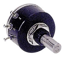 ETI SYSTEMS SP30B-1K Rotary Potentiometer, Conductive Plastic, 1 kohm, 1 Turns, Linear, 1.5 W, ± 10%, SP30B Series